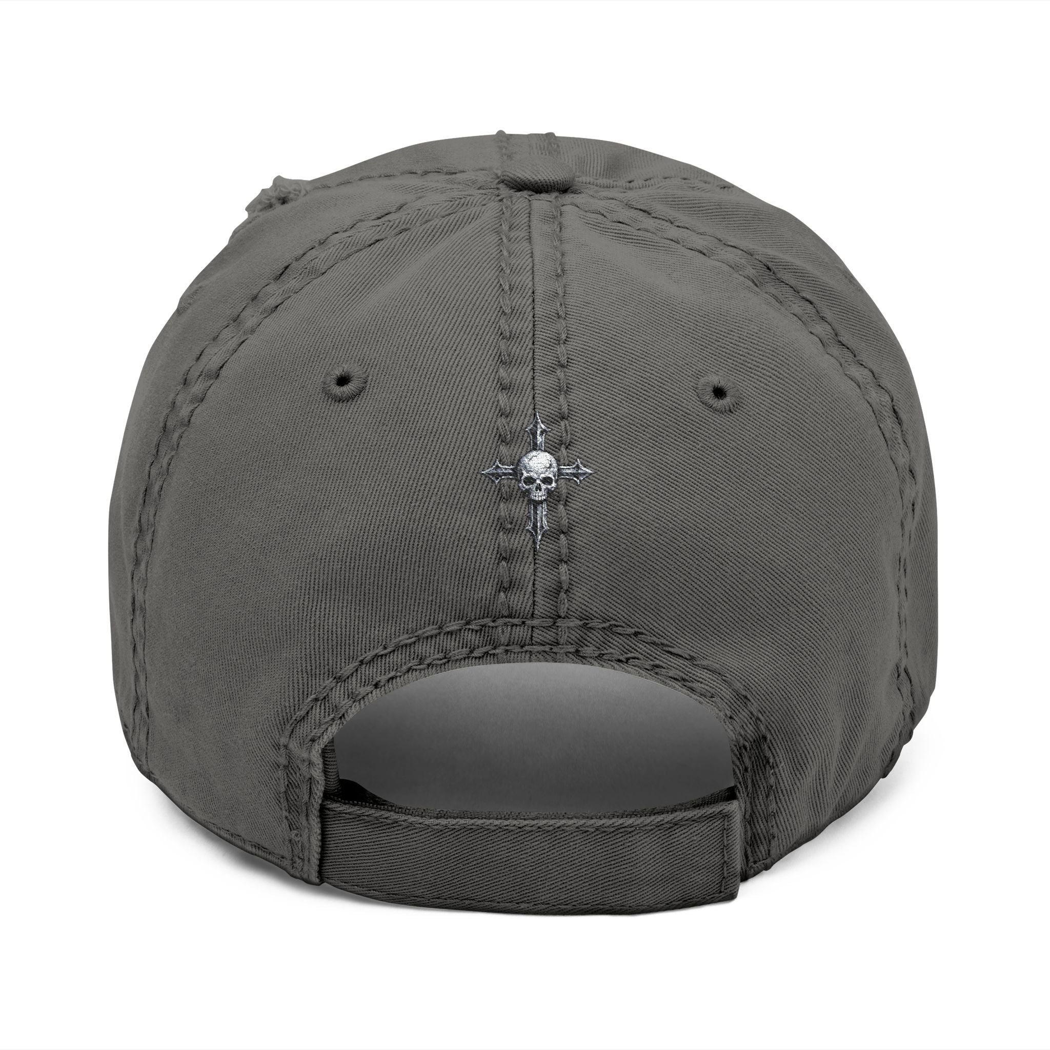 Konvict Skull Distressed Cap
